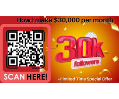 How to make $30,000 per month. Limited time special offer