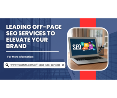 Leading Off-Page SEO Services to Elevate Your Brand