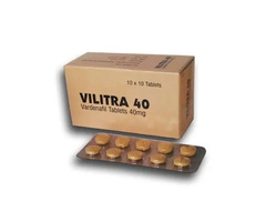 Vilitra 40 Mg treats erection problems in men