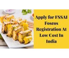 Apply for FSSAI Foscos Registration At Low Cost In India