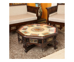 Luxurious Living: Buy Teak Wood Center Table Today!