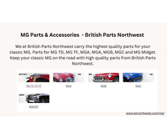 MG Parts & Accessories  - British Parts Northwest