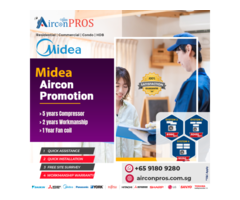 Midea Aircon Promotion