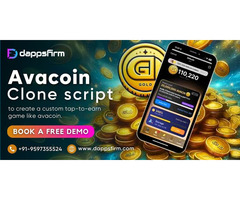 Create Your Own Tap-to-Earn Game with Avacoin Clone Script