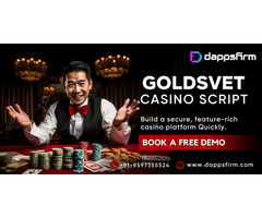 Start Your Own Casino Game with Goldsvet Clone Script