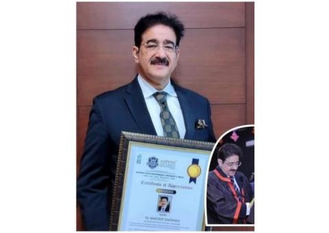 Honorary Doctorate in Journalism for Sandeep Marwah
