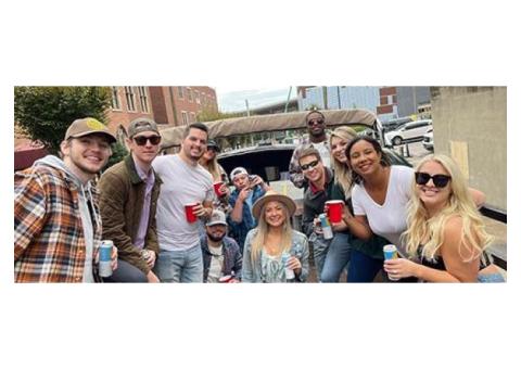 Bachelorette party bus in Nashville
