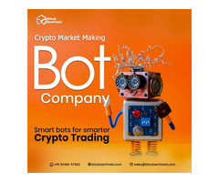 Leading Crypto Market Making Bot Development Company - Block Sentinels