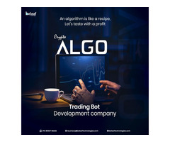 Crypto Algo Trading Bot Development Company