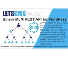 Binary Rest API | API Integrated MLM Software, Rest API Addon