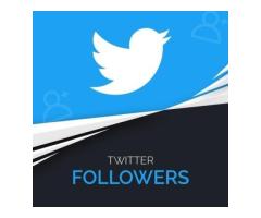 Buy Twitter Followers – 100% Real And Active