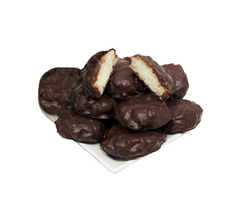 Decadent Chocolate Covered Coconut Macaroons