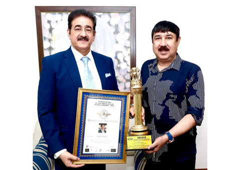 Sandeep Marwah Honored with Bharat Ratan Dr Abdul Kalam Global Award