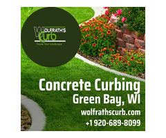 Concrete Landscape Edging in Green Bay, WI