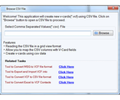 The best simple way to convert CSV into VCF files