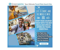 "Greenspicks Your Ultimate Travel Meta Search Site "