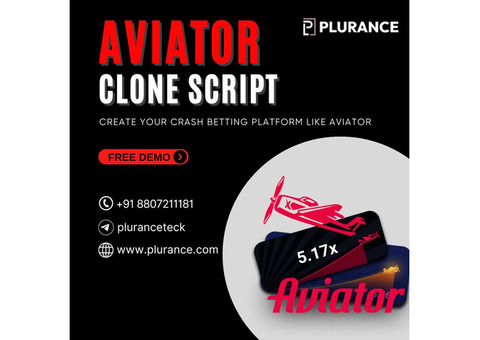 Ascend to new heights with our aviator clone script