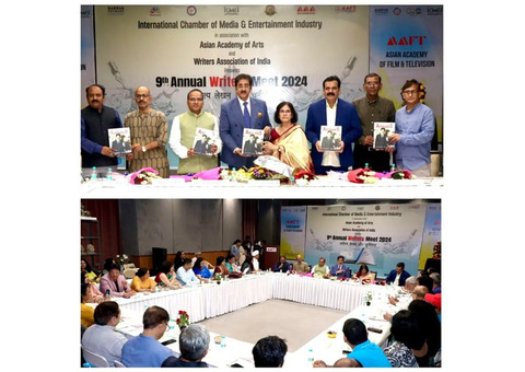 New Book Celebrating Sandeep Marwah’s Accolades Unveiled at 9th Annual