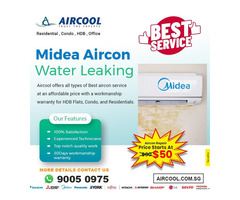 Midea Aircon Water leaking