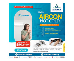 Daikin Aircon Not cold