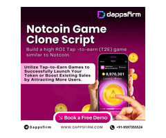 Get a Cost-Effective Notcoin Clone Software for Your Gaming Business