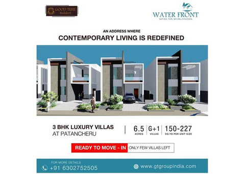 3 BHK Villa Projects in Patancheru | Good Time Builders