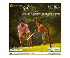 gated community flats for sale in bachupally | Sujay Infra