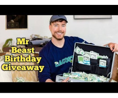 MrBeast Birthday Giveaway