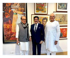 Sandeep Marwah Special Guest at Exhibition of Cinematic Heritage