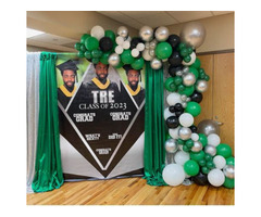 Personalized graduation decorations long island