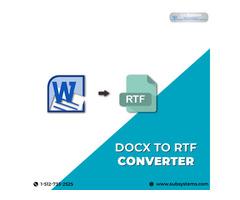 Buy DOCX - RTF Converter a Remarkable Format Converter Tool