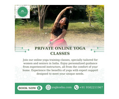 Private Online Yoga Classes with Yogkosha