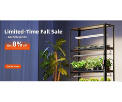 Limited Time Fall Sale on Garden Series from Spider Farmer!