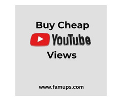 Buy Cheap YouTube Views to Boost Your Channel Fast