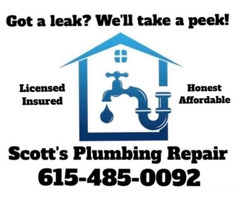 Sumner County’s Trusted Plumber – Scott’s Plumbing Repair