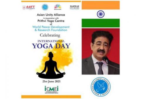 Asian Unity Alliance Congratulated Asian Countries on Yoga Day