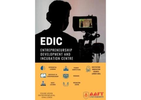 Incubation Centre Inaugurated at AAFT in Full Swing