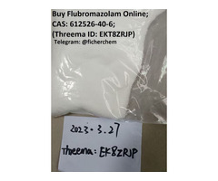 Flubromazolam for sale online, Cas: 612526-40-6;