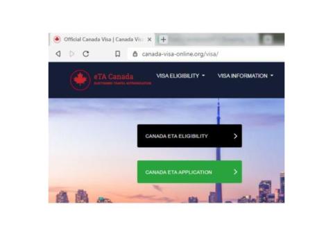 CANADA  VISA Application - FROM SWEDEN Kanada visumansökan