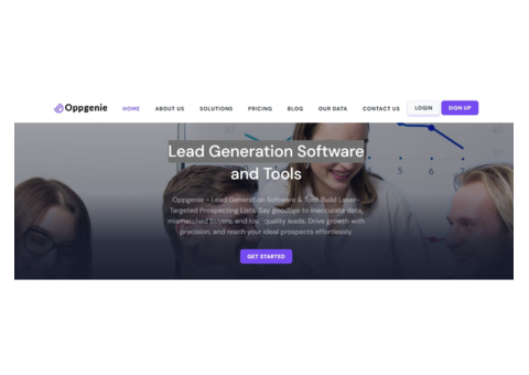 B2B Lead Generation Platforms-Oppgenie