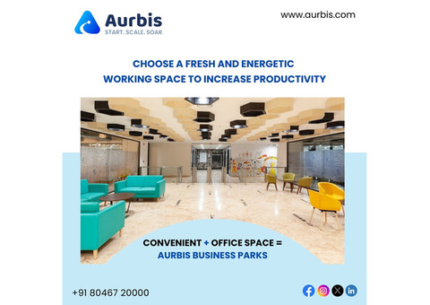 Premium Coworking Spaces for Rent in Bangalore - Aurbis