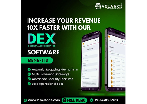 Launch your DEX exchange effortlessly with our Exchange Software