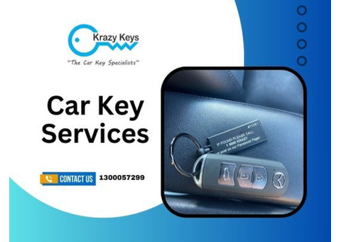 Car Key Services in Perth: Fast & best Solution with Krazy Keys