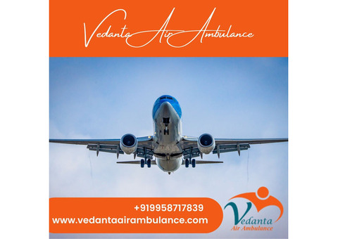 Vedanta Air Ambulance in Bangalore for Hassle-Free Patient Shifting