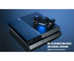 We fix PlayStation 4 {PS4} overheating issues and general servicing