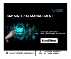 #1 Best SAP MM Training In Marathahalli - MNP Technologies