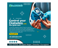 Top 10 Best Diabetes Doctors in Delhi | 8010931122