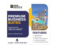 Luxury Studio Apartment | Saya South X | Greater Noida West