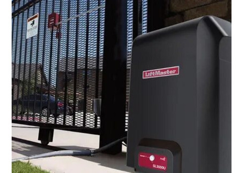 Electric Sliding Gate Installation