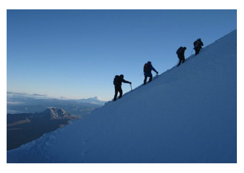 Climbing Cayambe